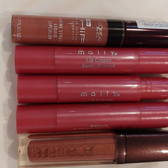 🚫SOLD🚫 Mally Laura Mercier L'Oreal Lipstick bundle - Picture 2 of 5